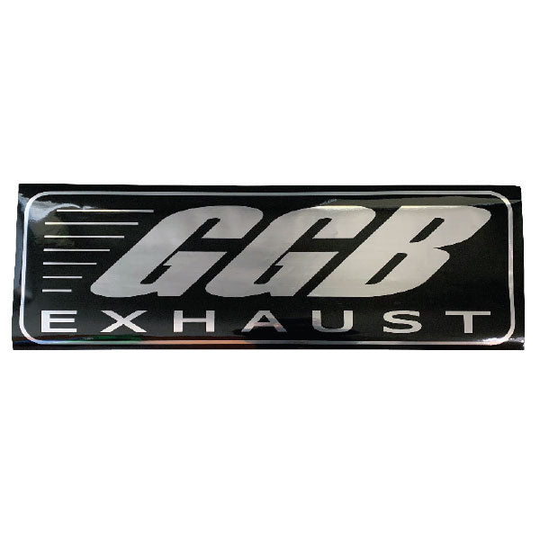 GGB EXHAUST STICKER 20PK BLACK 760-9998