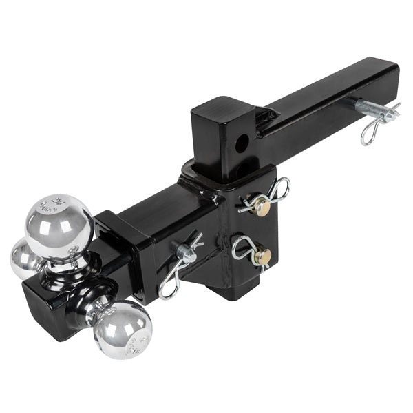 KIMPEX ADJUST TRI BALL 1 7/8"-2"-2 5/16 BK/CHR 120401