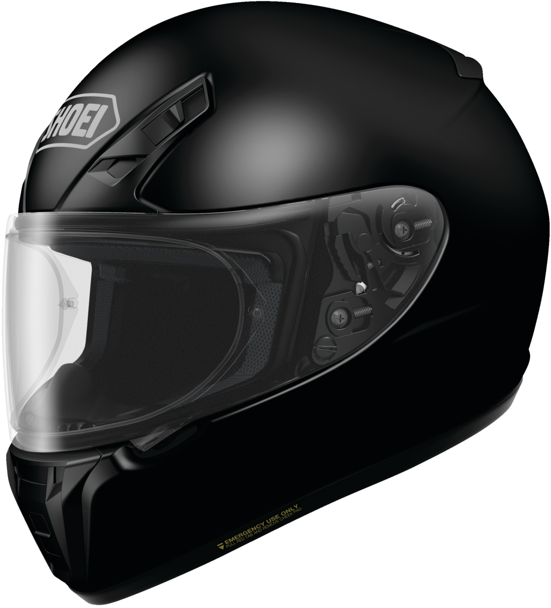 SHOEI RF-SR BLACK XS RFSR BLK 1 SNL