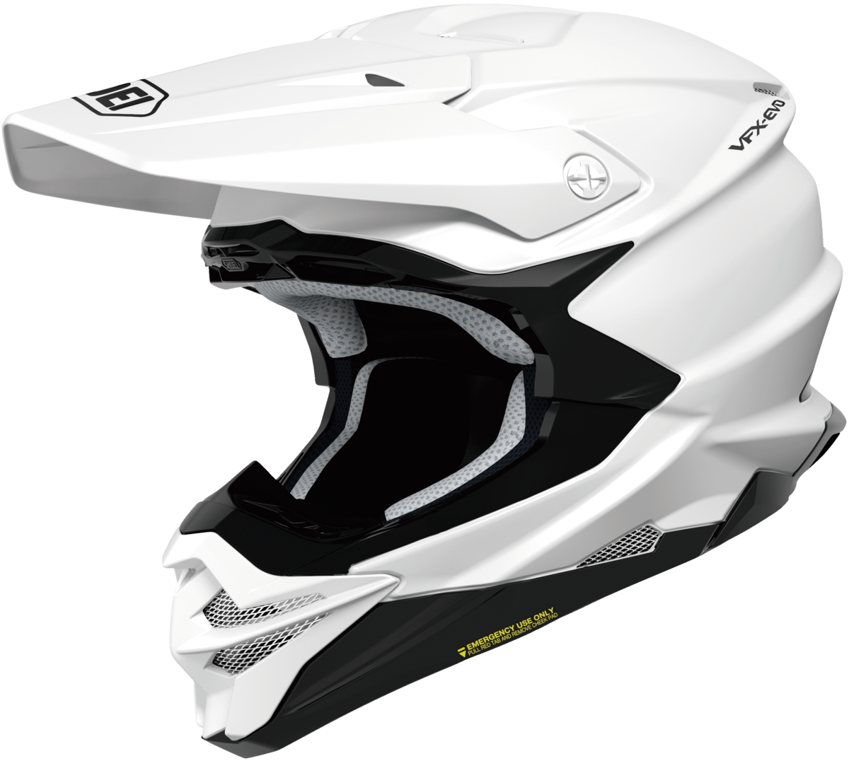 SHOEI VFX-EVO WHITE S VEVK WHT 2 SNL