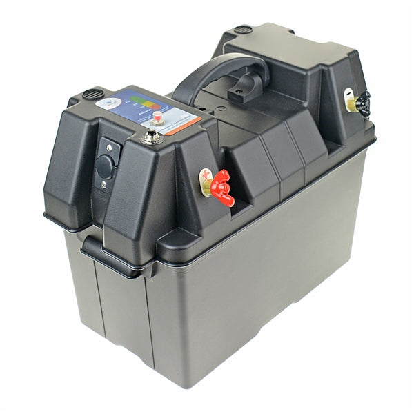 KIMPEX BATTERY BOX POWER STATION W/HANDLE&USB 33638