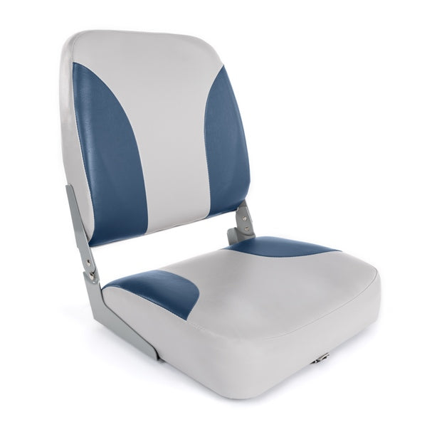 KIMPEX ECONOMY HIGH BACK SEAT GY/BL KIMPEX 22201A1-SSL