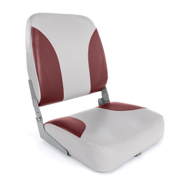 KIMPEX ECONOMY HIGH BACK SEAT GY/RD KIMPEX 22201A2-SSL