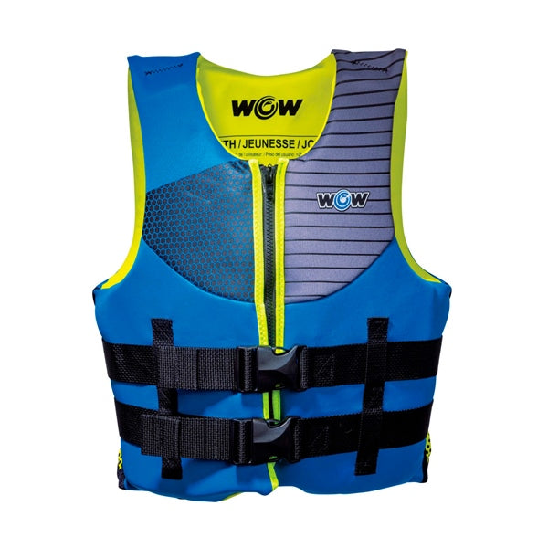 WOW VEST LIFE PFD BL YOUTH 23-WLV-4826