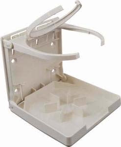 ATTWOOD DUAL RING DRINK HOLDER WHITE 2449-7