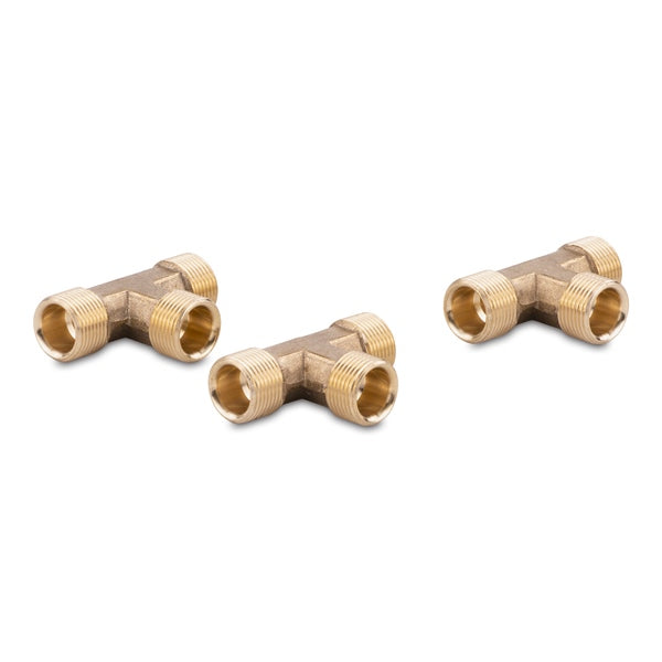 DOMETIC BRASS T FITTING ENDS 3/8 IN HF5530