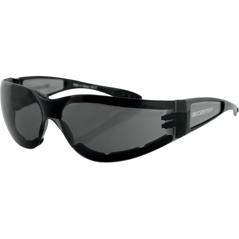 BOBSTER SHIELD II SUNGLASS BLACK FRAME SMOKE GR ESH201
