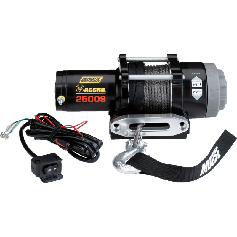 MOOSE UTILITY DIVISION MOOSE WINCH 2500LB W/SYN RP MOOSE 25-S