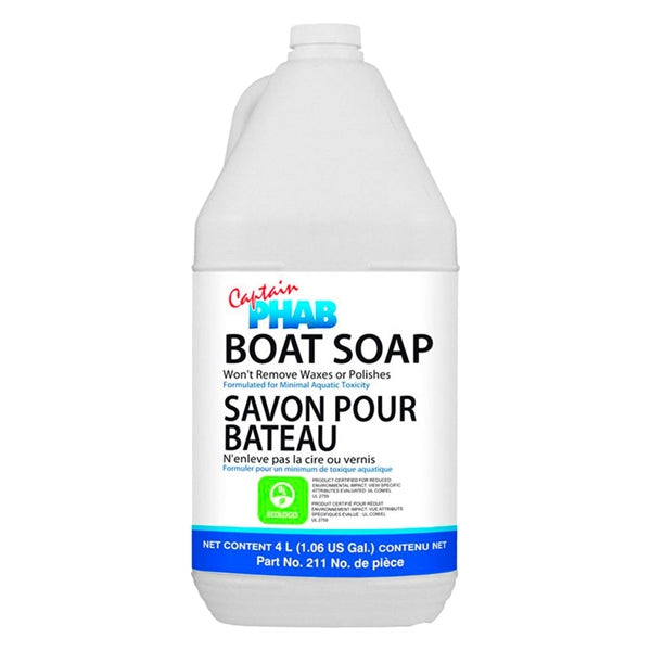 CAPTAINPHAB BOAT SOAP ECO/CERTIFIED 4L CAPTAIN PHAB 211