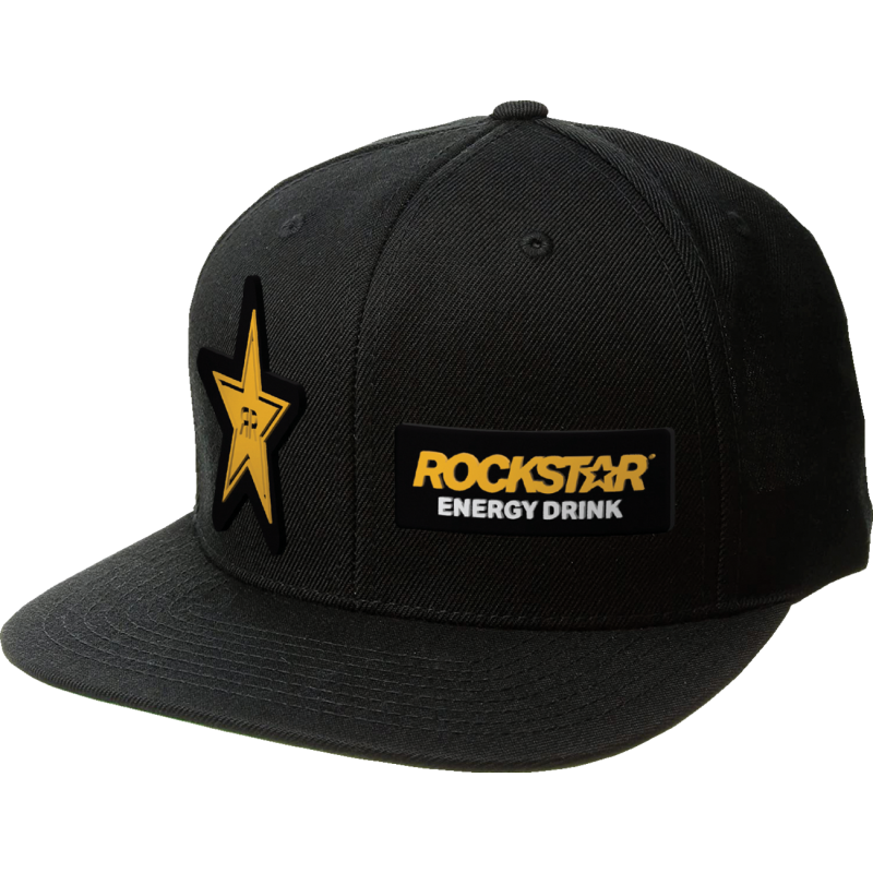 FACTORY EFFEX-APPAREL ROCKSTAR SNAPBACK HAT BLK 26-86620