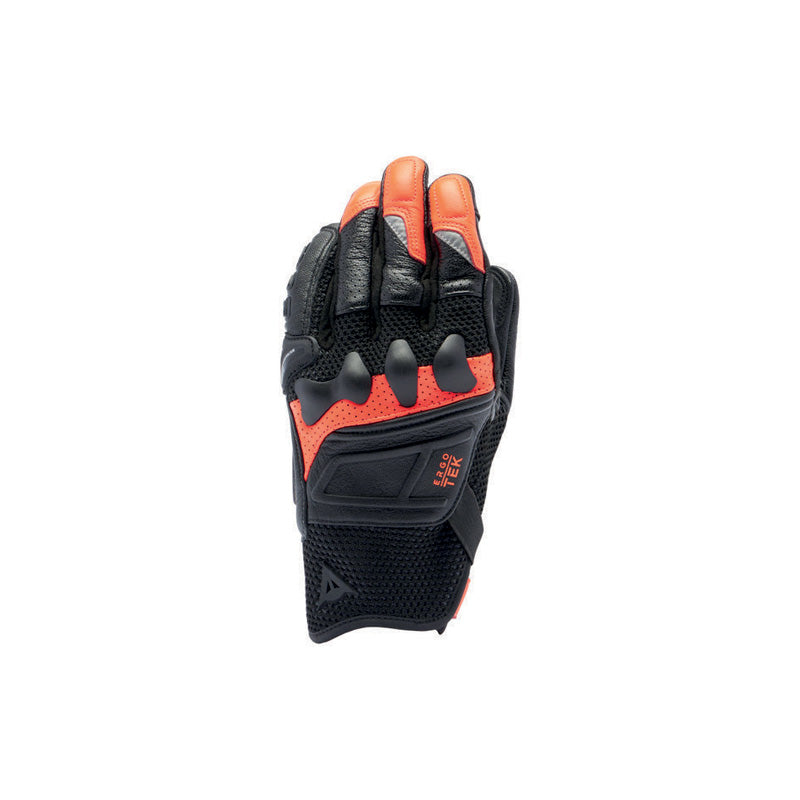 DAINESE -RIDE 2 ERGO-TEK GLOVES BLACK/FLUO-RED XXXL 18100015-628-XXXL