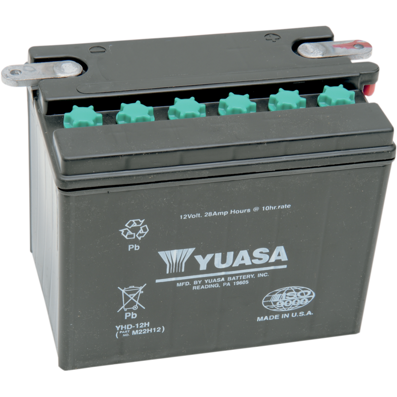 YUASA YHD-12 CONVENTIONAL 12 VOLT YUAM22H12