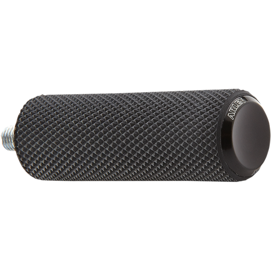 ARLEN NESS BRAKE/SHIFT PEG KNURLED RUBBER BLK 07-927