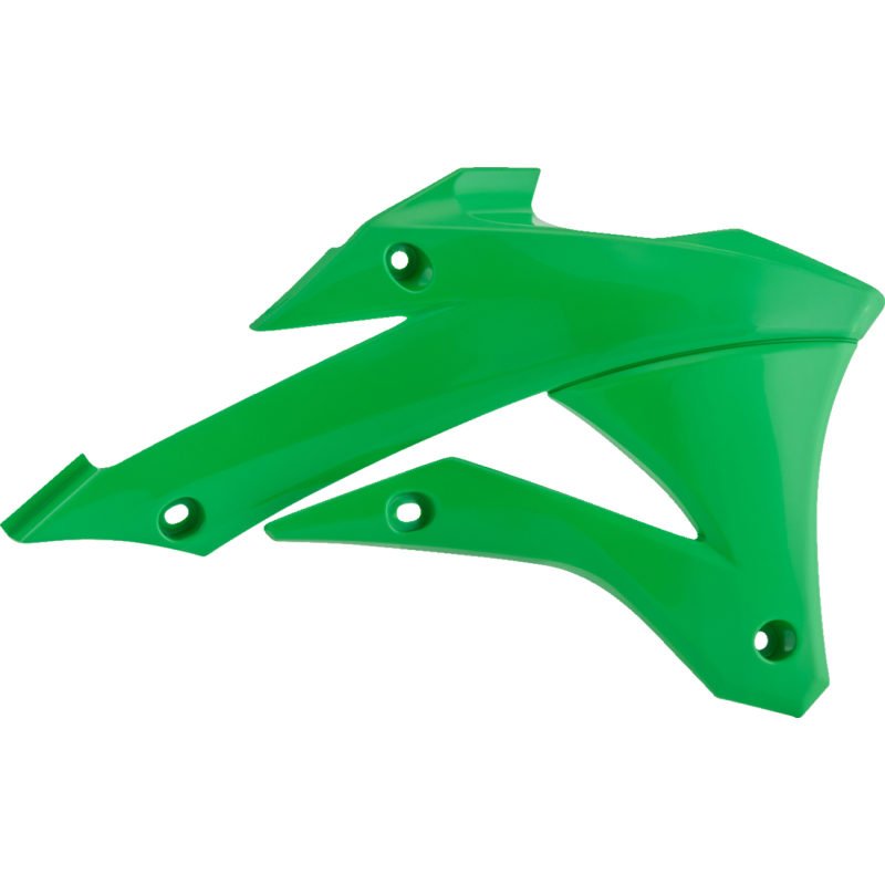 ACERBIS RADIATOR SHROUD- KX85/100:14-21 GREEN 2374070006