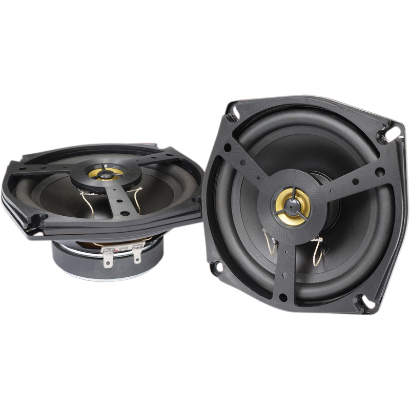 SHOW CHROME 5 1/2" TWO-WAY SPEAKER PAIR 13-106