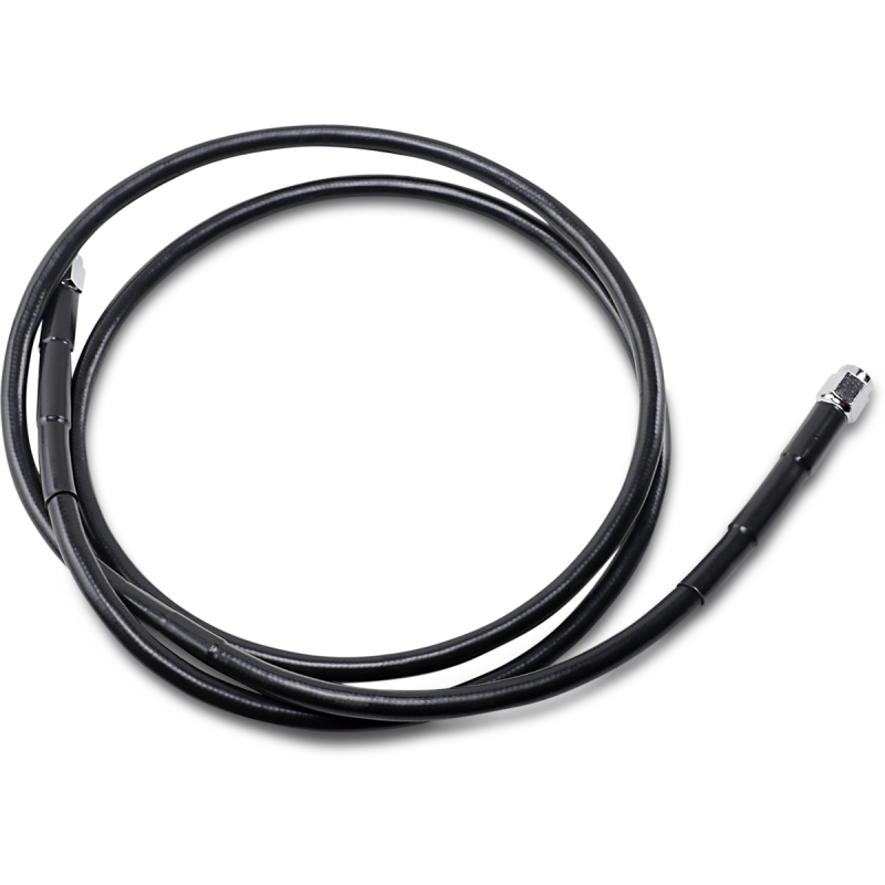 DRAG SPECIALTIES BLACK S/S BRAKE LINE 56" 856-BLK