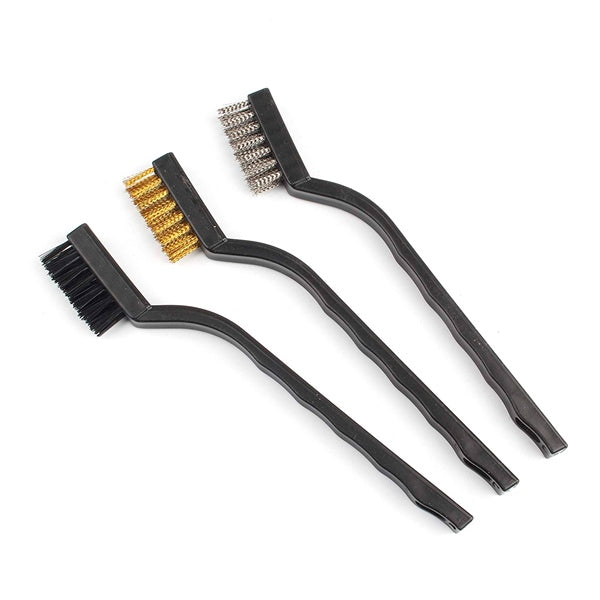 WSM WIRE BRUSH SET 7IN QTY3 990-300-01