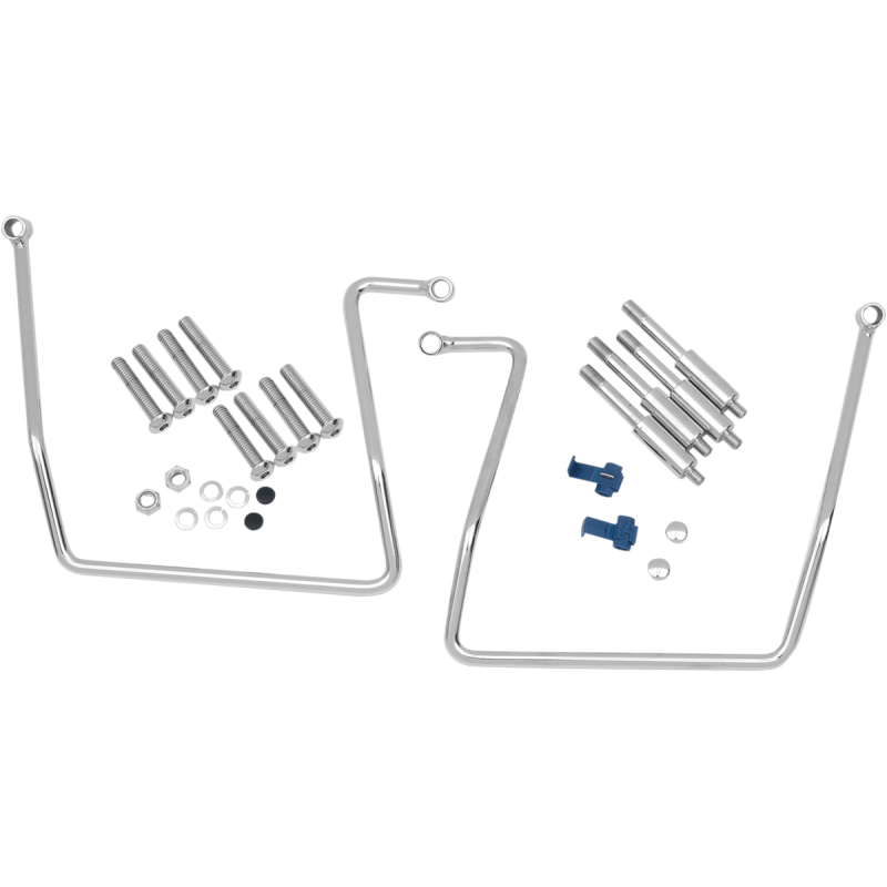 DRAG SPECIALTIES 91-17 FXD SADDLEBAG SUPPORTS (PR) 3501-0258