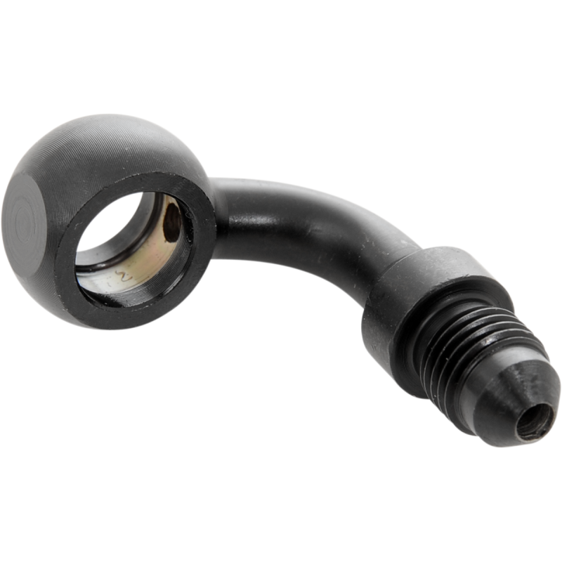 GOODRIDGE 90 DEG. 3/8" BANJO BLACK P599-03ZBK