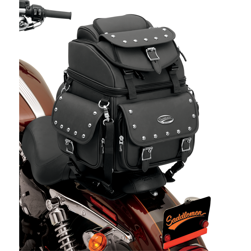 SADDLEMEN SISSY BAR BAG BR1800EXS 3515-0119
