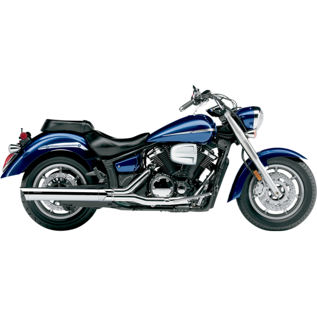 COBRA 07-16 XVS1300 4" SO W/SCALLOP TIP CHROME 2275