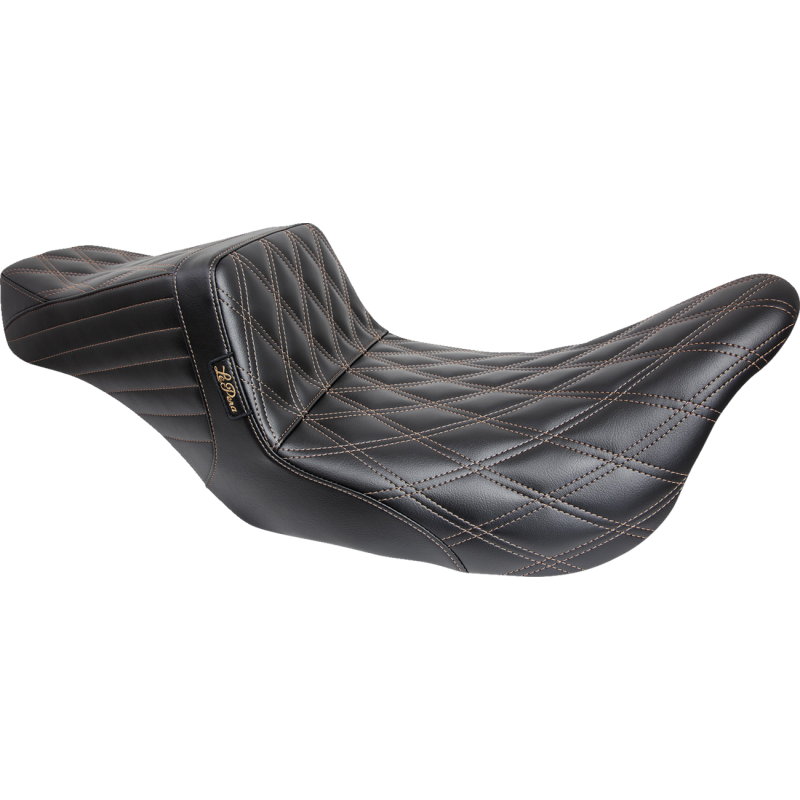 LE PERA TAILWHIP FOR BAGGER DDIAMOND BROWN STITCH 08-23 TOURING MOD LK-587DD-CHET