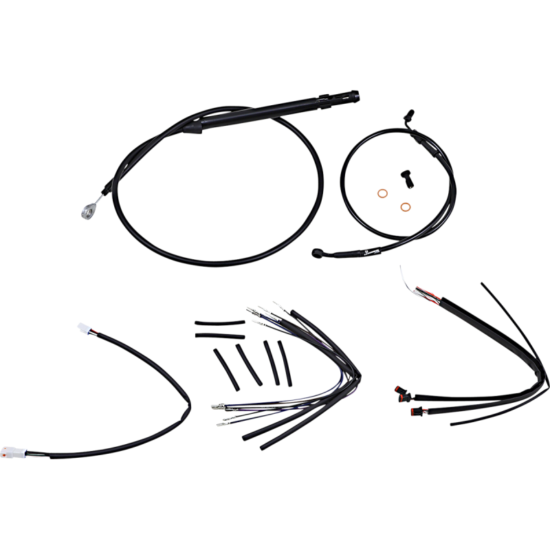 BURLY BRAND CONTROL KIT - 16" GORILLA HANDLEBARS - BLACK B30-1241