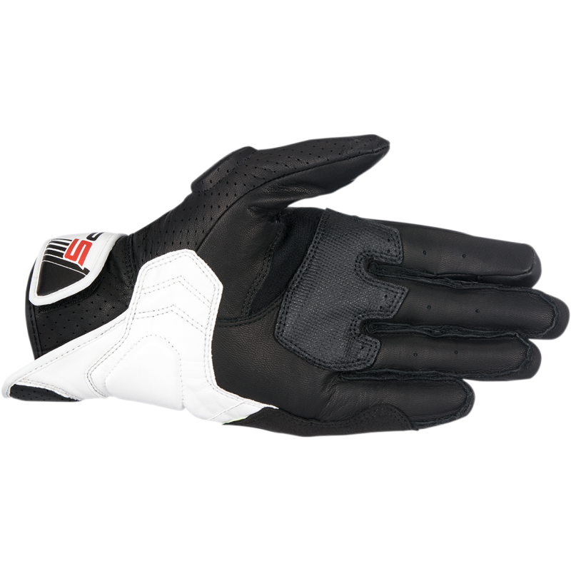 ALPINESTARS (ROAD) GLOVE SP-5 B/W/R 2X 3558517-123-2X