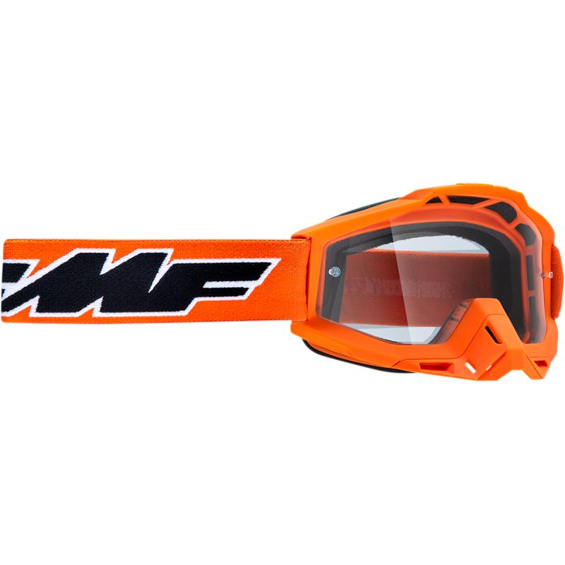 FMF FMF POWERBOMB YOUTH GOGGLE ROCKET ORANGE - CLEAR LENS F-50047-00003