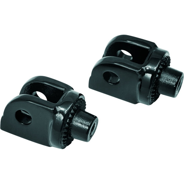 KURYAKYN ADAPTER MOUNT SPLINED GLOSS BK KURYAKYN 8889