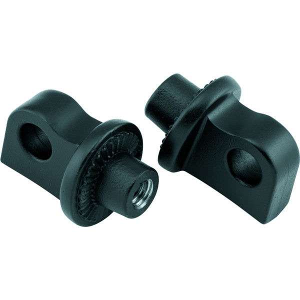 KURYAKYN ADAPTER MOUNT SPLINED SATIN BK 8898