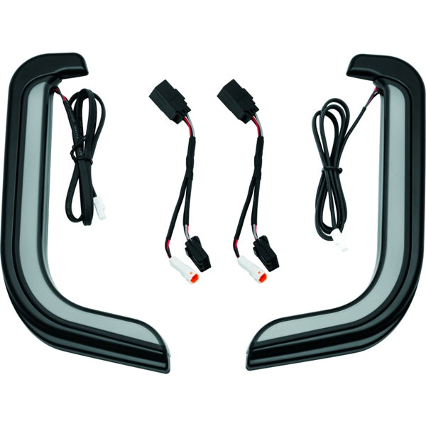 KURYAKYN FAIRING ACCENT LED LWR BK KURYAKYN 2957