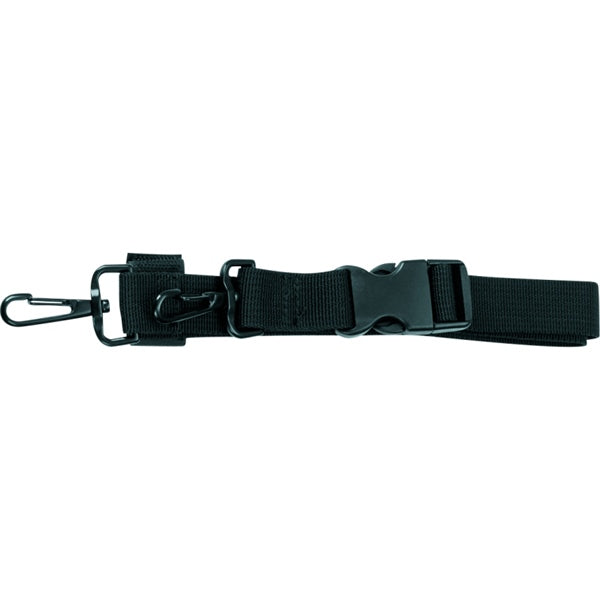 KURYAKYN STRAP LUGGAGE DBL HOOK REPL BK 5215