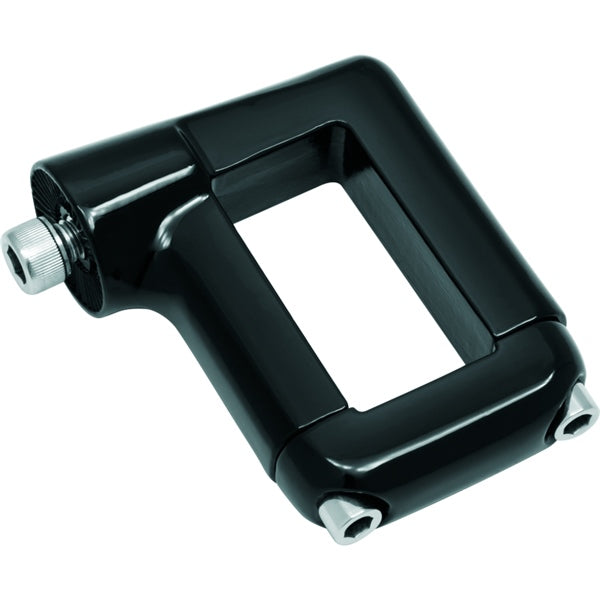KURYAKYN MOUNT LICENCE PLATE CLAMP SIDE BK 3118