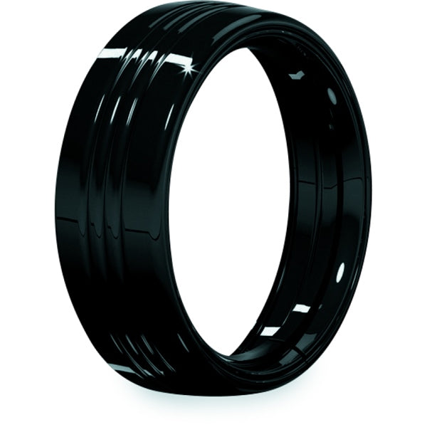 KURYAKYN HEADLAMP TRIM RING 7" GLOSS BK KURYAKYN 7276