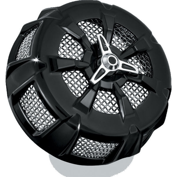 KURYAKYN AIR FILTER COVER GLOSS BK KURYAKYN 9438