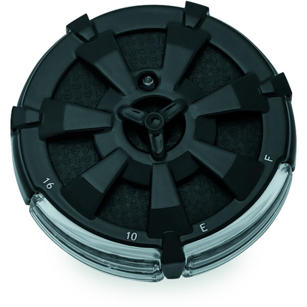 KURYAKYN GAUGE CARB & BATTERY ALLEY CAT DEL BK 7383