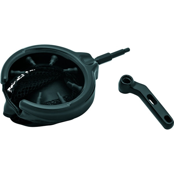 KURYAKYN DRINK HOLDER W/PERCH MOUNT 1" GLOSS BK 1738