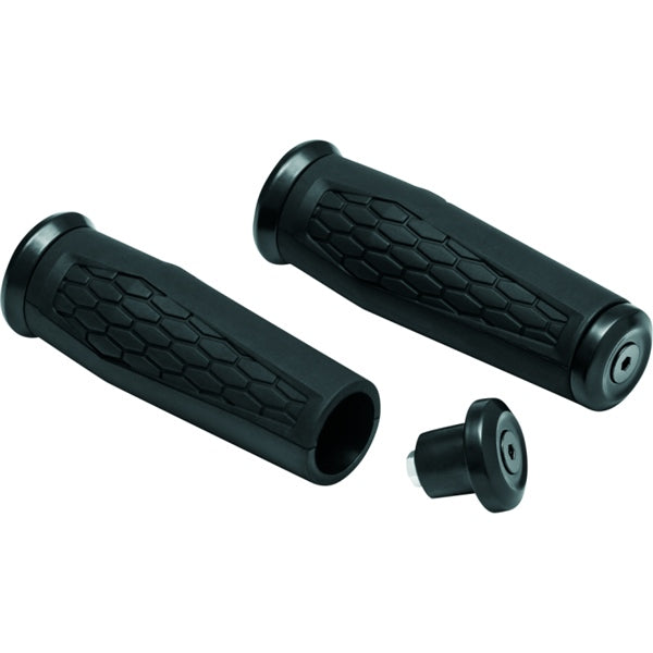 KURYAKYN GRIPS HEX 1" UNIV BK KURYAKYN 5927