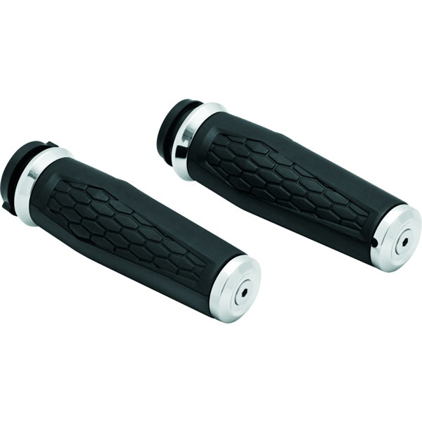 KURYAKYN GRIPS HEX THROTTLE-BY-WIRE CHRM 5922