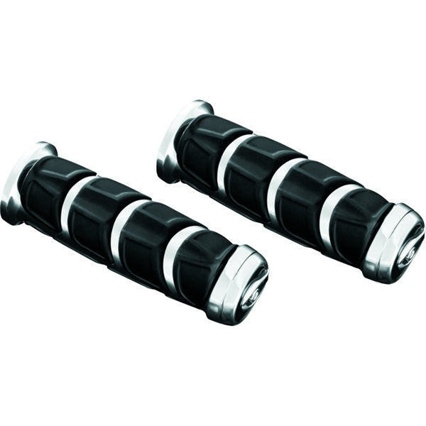 KURYAKYN GRIPS KINETIC UNIV 1" CHRM KURYAKYN 6372