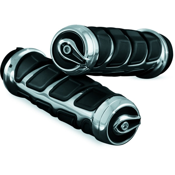 KURYAKYN GRIPS KINETIC UNIV 7/8" CHRM KURYAKYN 6367