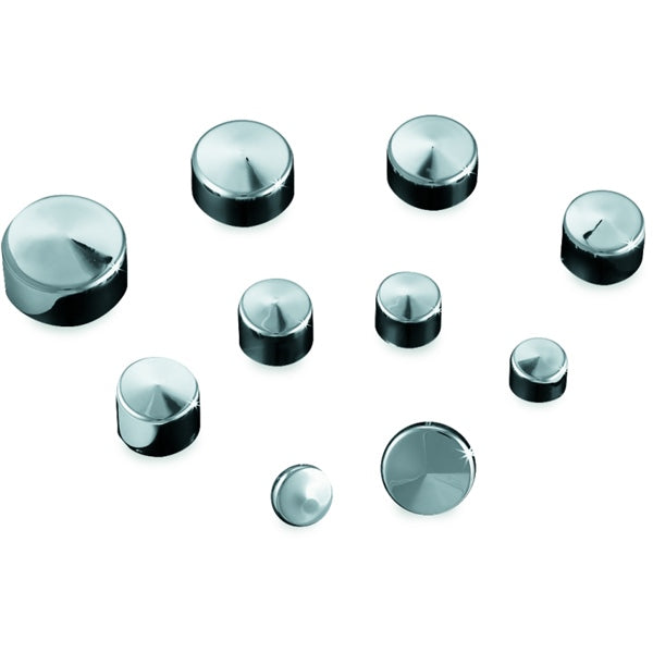 KURYAKYN BOLT COVER KOOL KAPS 1/4" ALLEN CHRM 2443