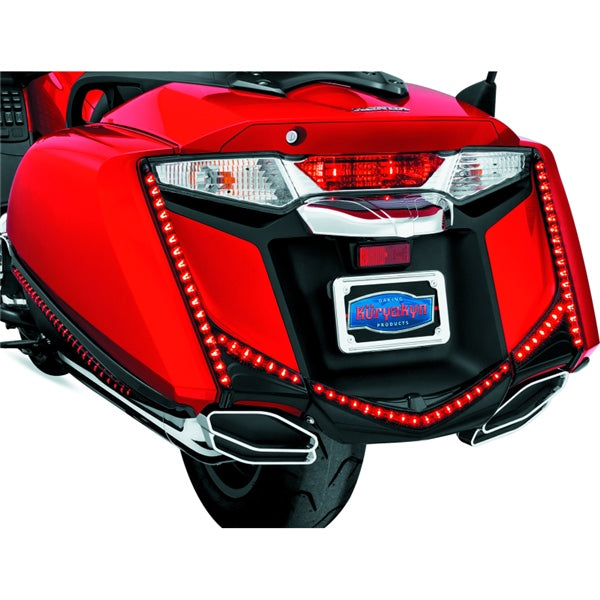 KURYAKYN FENDER TIP RR LED SMK LENS GLOSS BK 3248