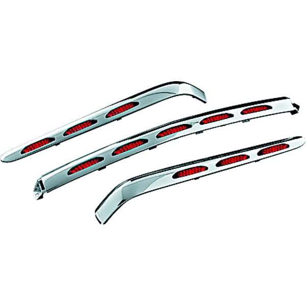 KURYAKYN TRUNK MOLDING CHRM LED RED LENS 3201