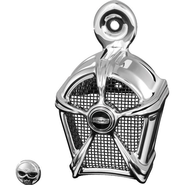 KURYAKYN HORN COVER MACH 2 CHRM/BK 7296