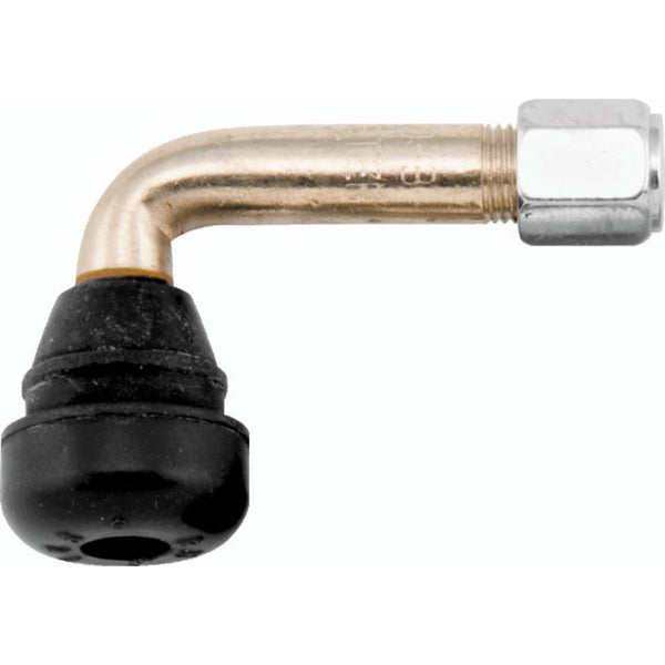 BIKEMASTER VALVE STEM 90 DEG W/RUBBER 151415