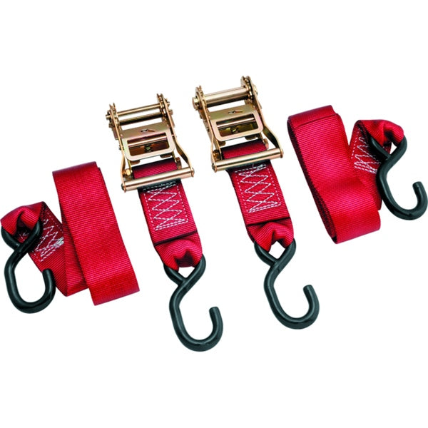 BIKEMASTER RATCHET TIE DOWN 2X84" PAIR RD 100577
