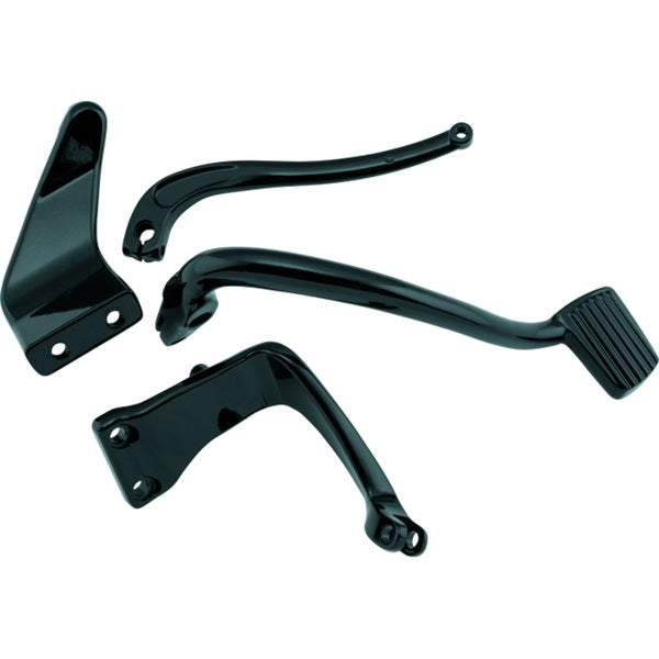BIKER'S CHOICE CONTROL MID KIT +2" EXTENDED BK HARLEY 492000