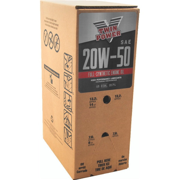 TWINPOWER ENGINE OIL 20W50 SYNT 6G BAG-IN-BOX 539027